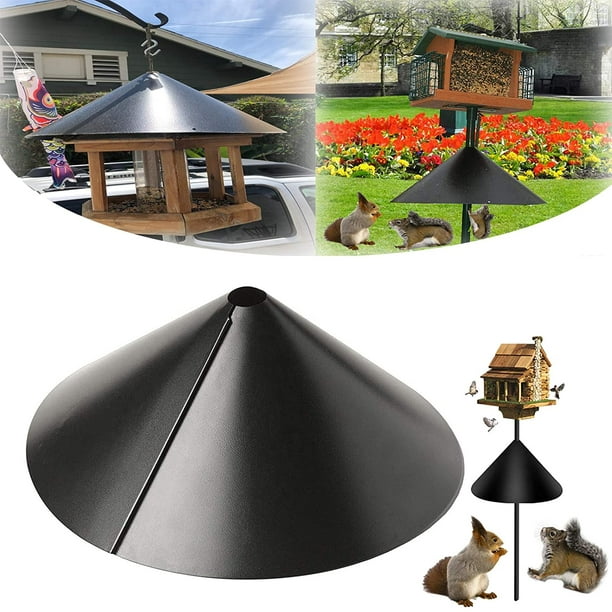 Squirrel Baffle Guard Weather Dome Raccoon Squirrel Proof for Bird Feeders
